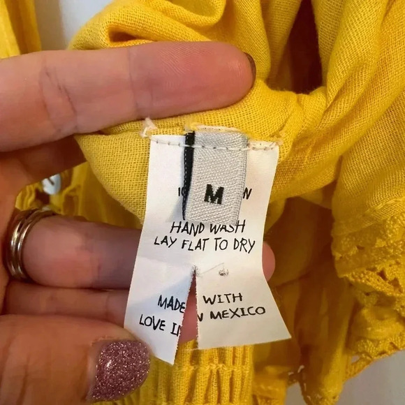 Jen's Pirate Booty Yellow Mini Dress - Picture 6 of 6